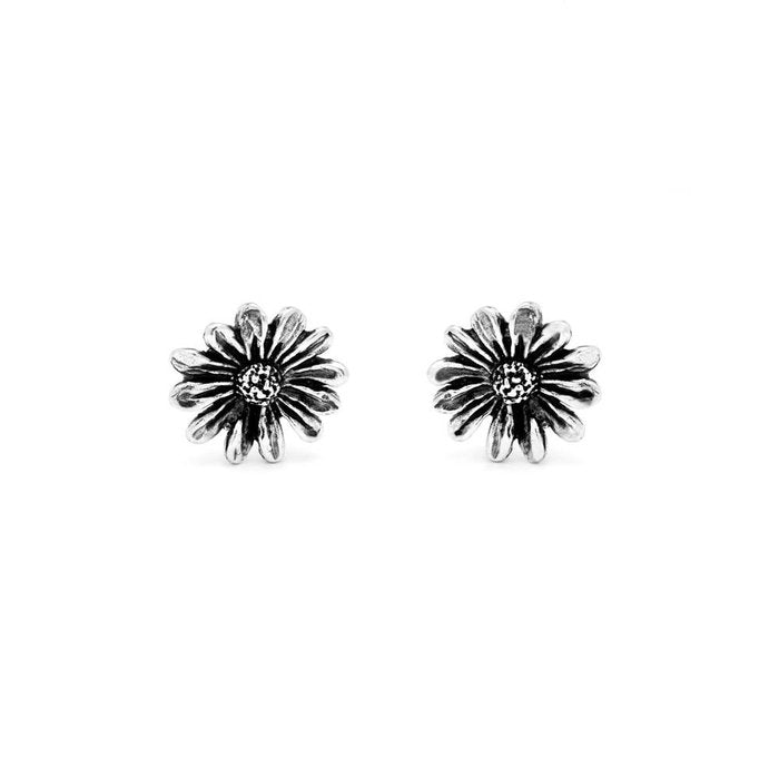 Boucles d'oreilles marguerite moyennes