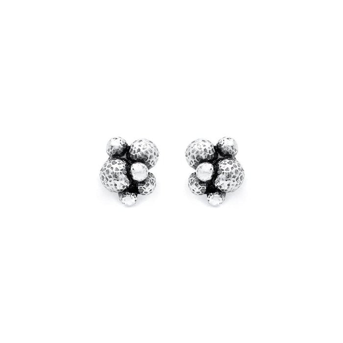 Boucles d'oreilles boutons à bulles