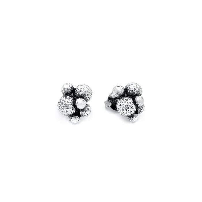 Boucles d'oreilles boutons à bulles