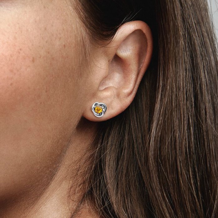 Boucles d'oreilles créoles éternelles Honey November
