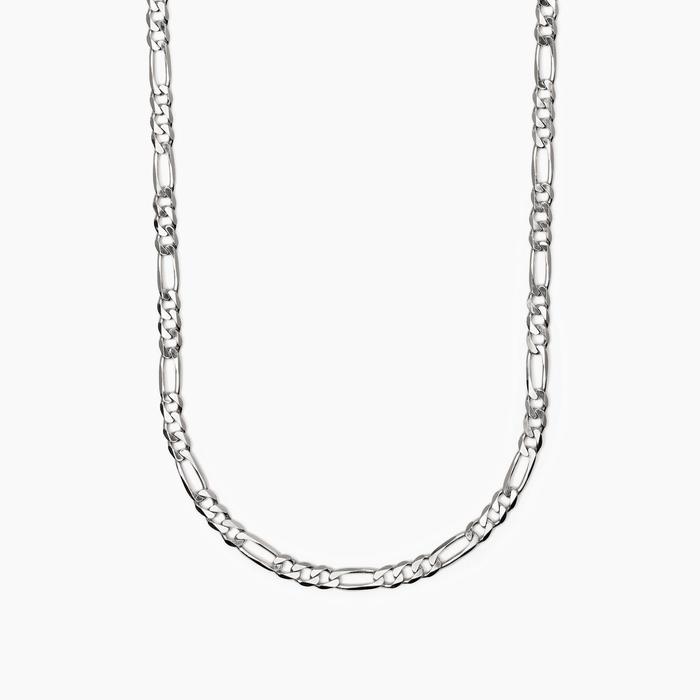 Collier en argent pour homme avec chaîne Millennium