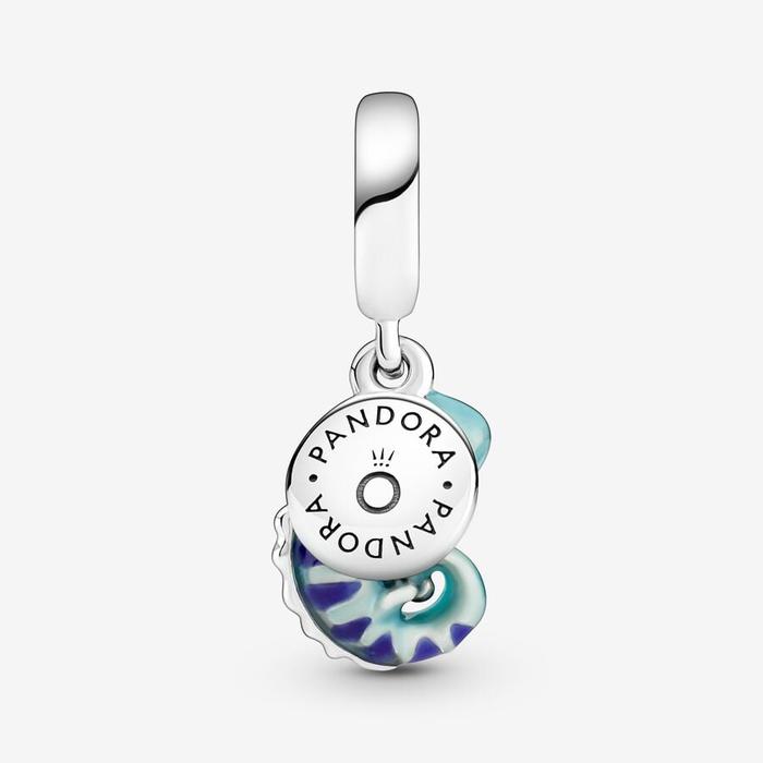 Pendentif caméléon changeant de couleur