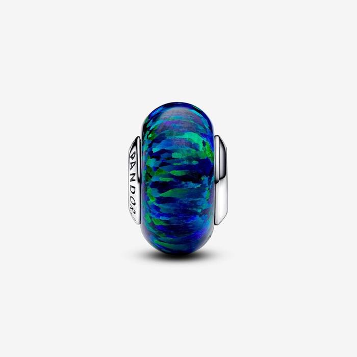 Charm Opale Verde e Blu