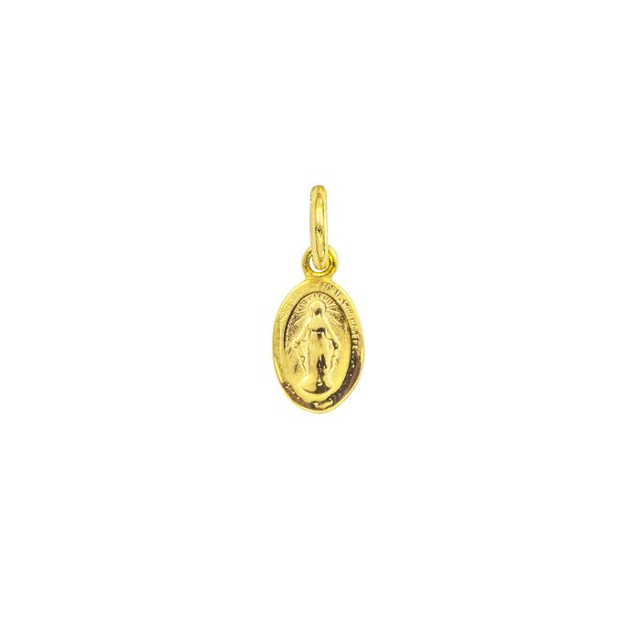 Charm Vergine Maria in Oro
