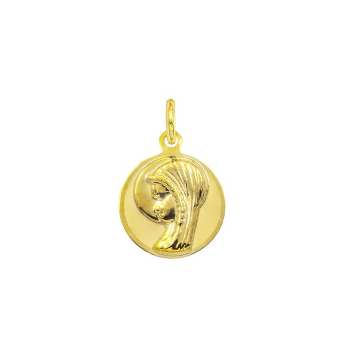 Charm Vergine Maria in Oro