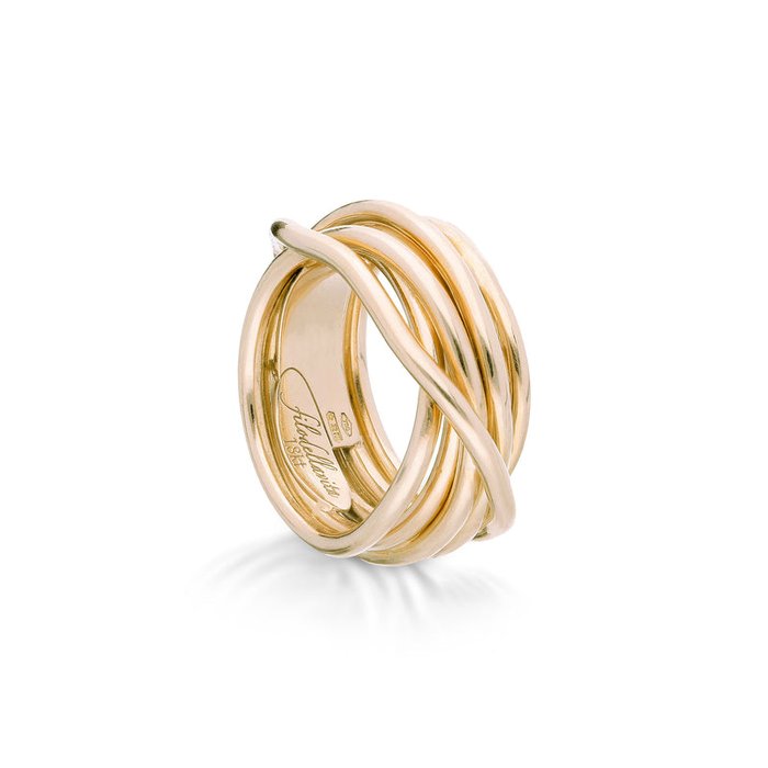 Filodellavita Leda 7 fili in Oro Giallo 18kt
