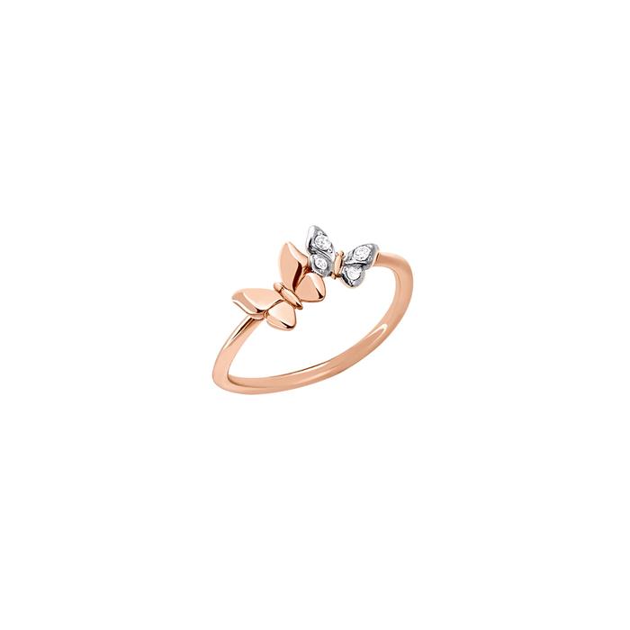 BAGUE PAPILLON PRÉCIEUSE