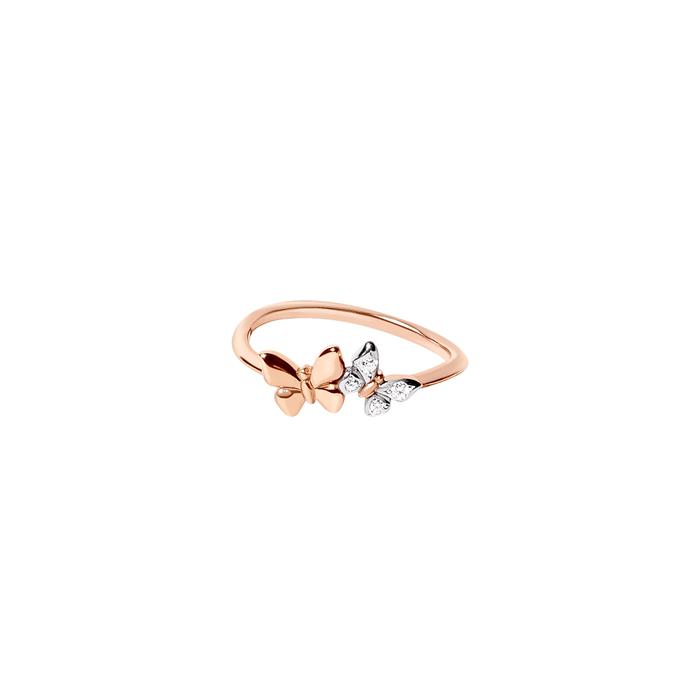 BAGUE PAPILLON PRÉCIEUSE