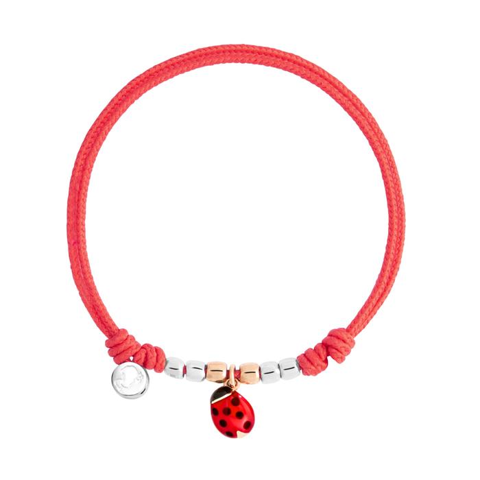 LADYBUG CORD BRACELET