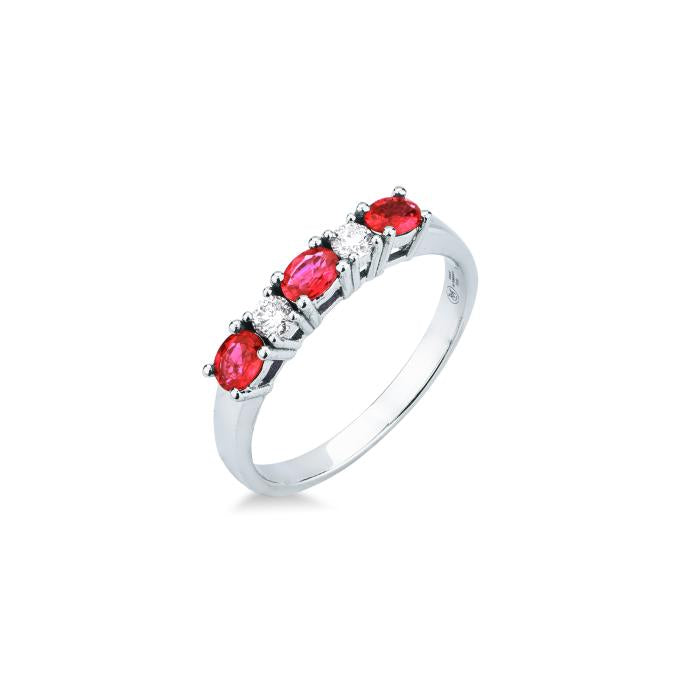 ANELLO RUBINI E BR