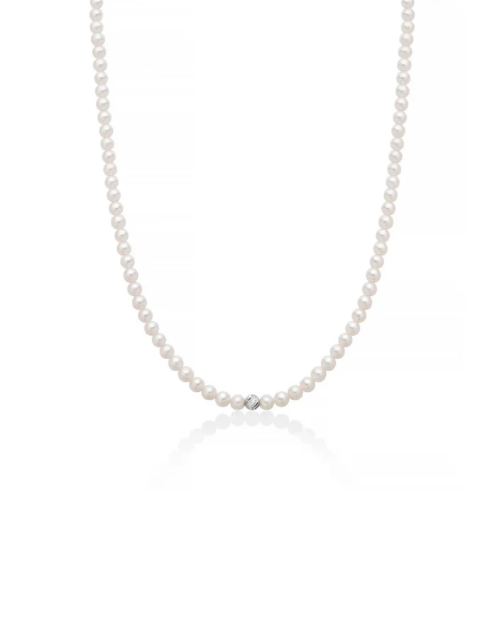 Collier ras du cou en perles