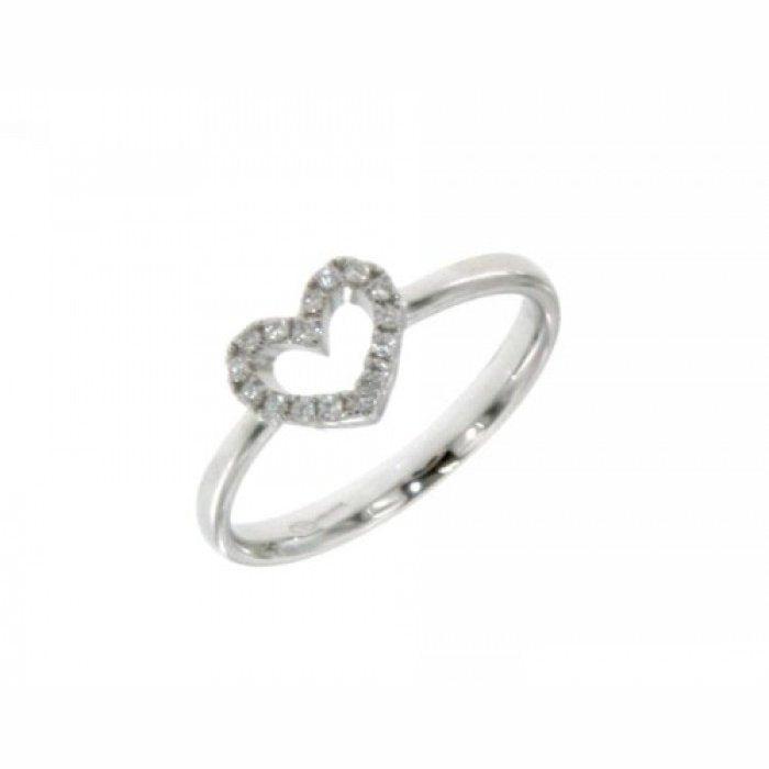 Bague coeur br