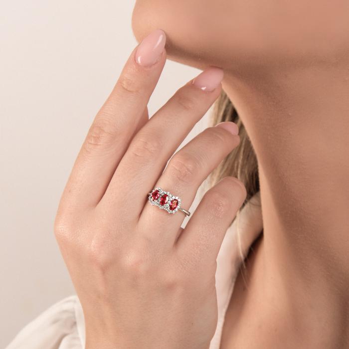 ANELLO RUBINI E BR