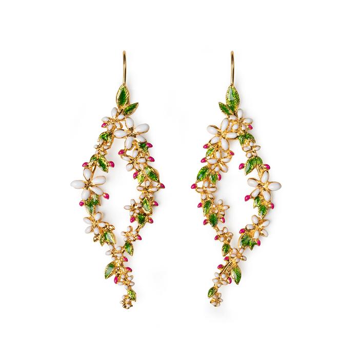 Boucles d'oreilles Jasmin