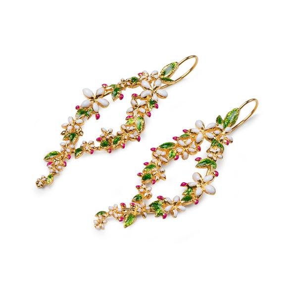 Boucles d'oreilles Jasmin