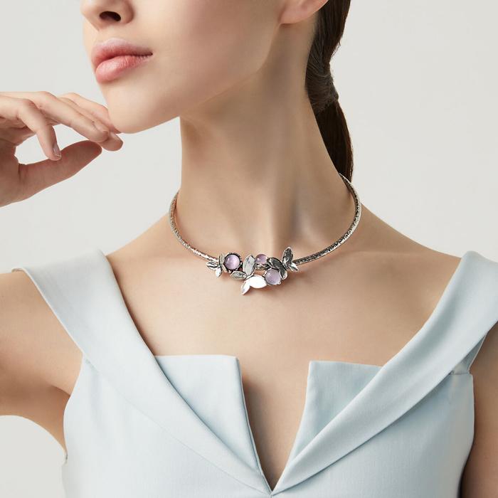 Collier lumineux papillon