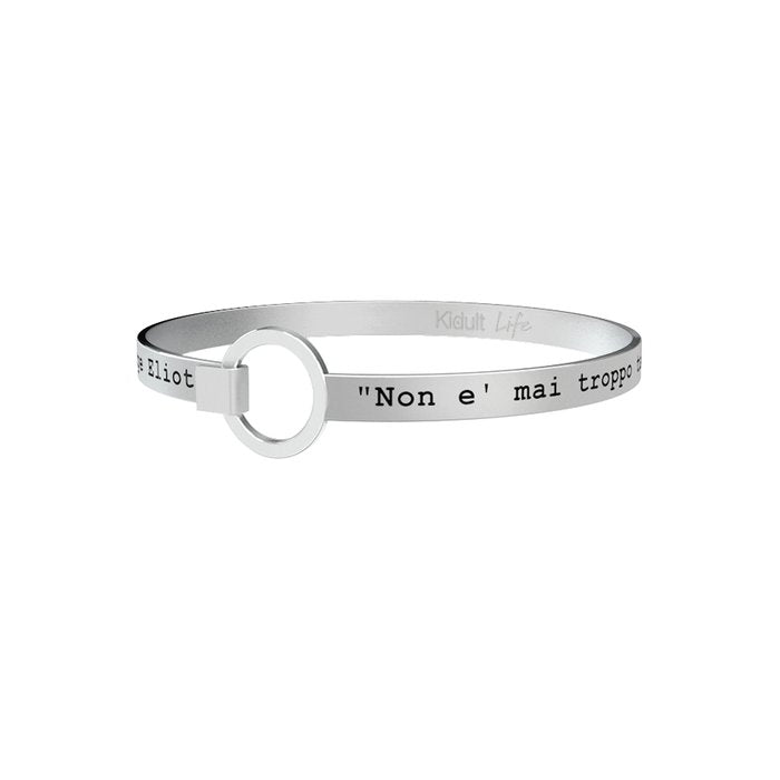 NON È MAI TROPPO TARDI … G. ELIOT