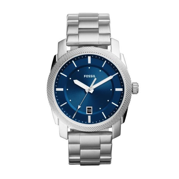 Orologio Machine a tre sfere con datario in acciaio inox - steampuhousenkstore.com