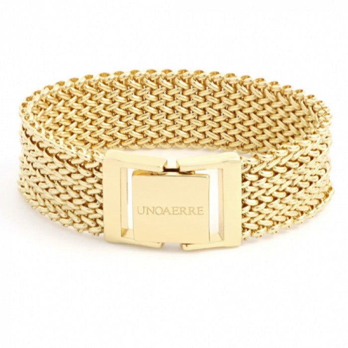 Bracelet en bronze doré