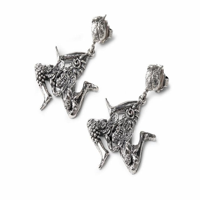 Trinacria Loving Sicily Nude Earrings