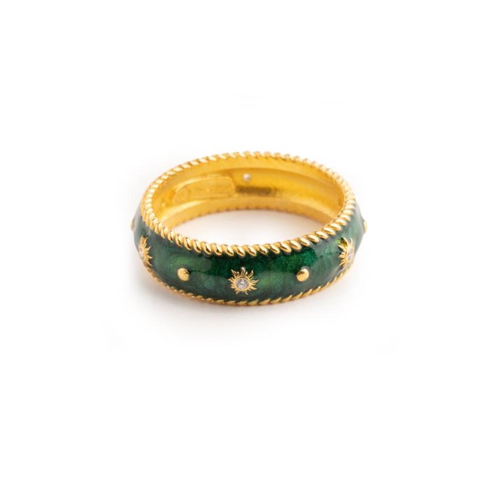 Bague Sun Lapilli Petit Anneau