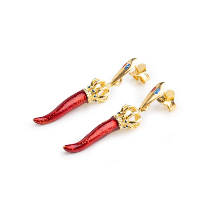 Boucles d'oreilles en corne neuves
