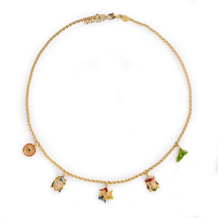 Collier ras du cou Sicile
