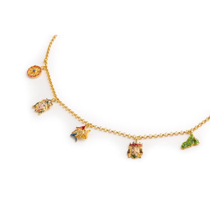 Collier ras du cou Sicile