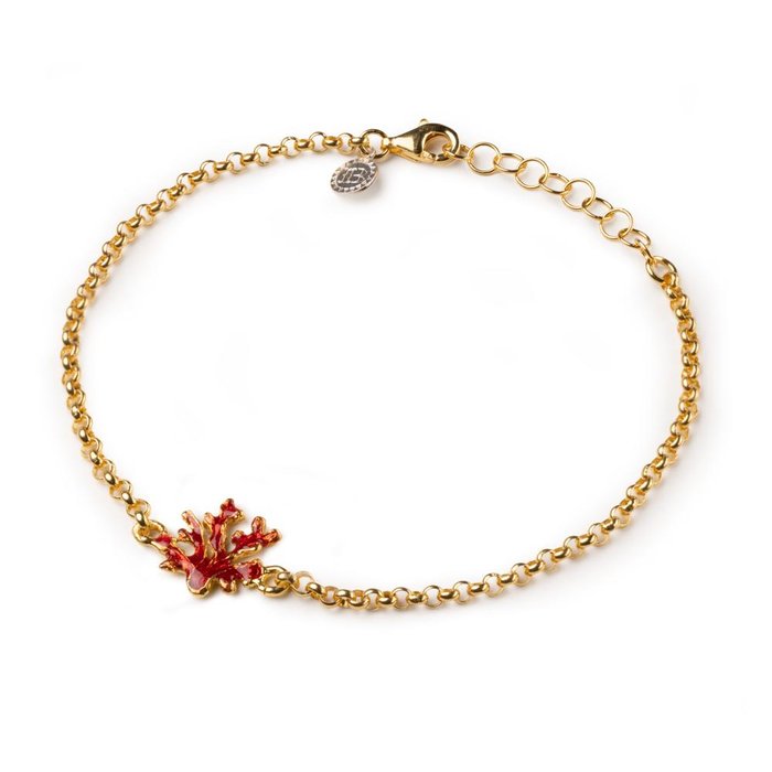 Coral Rolo Bracelet