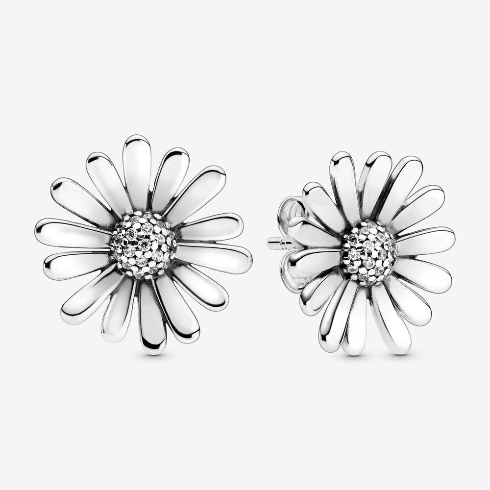 Orecchini a lobo Margherita con pavé - steampuhousenkstore.com