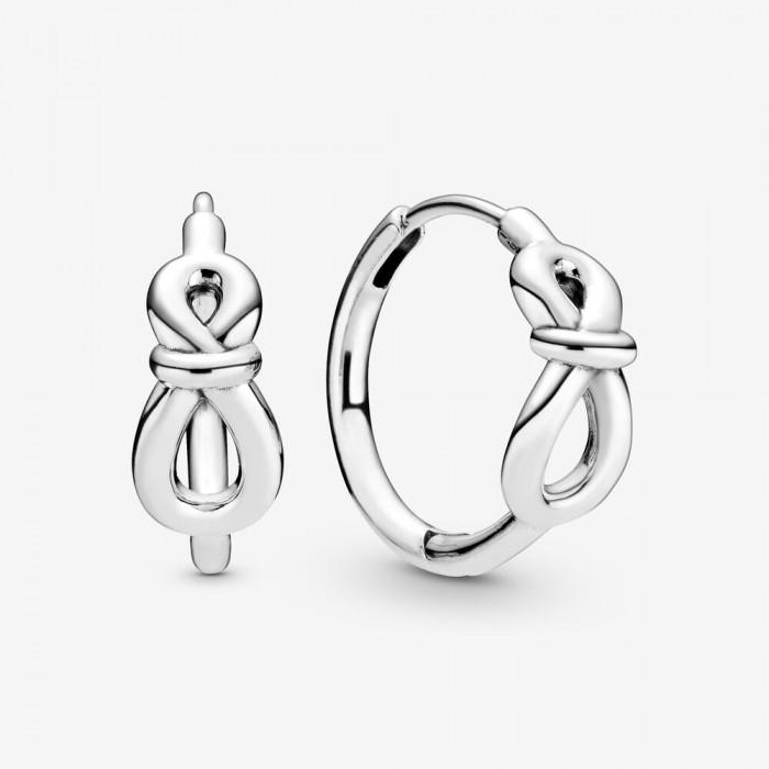 Orecchini a cerchio Nodo dell’infinito - steampuhousenkstore.com