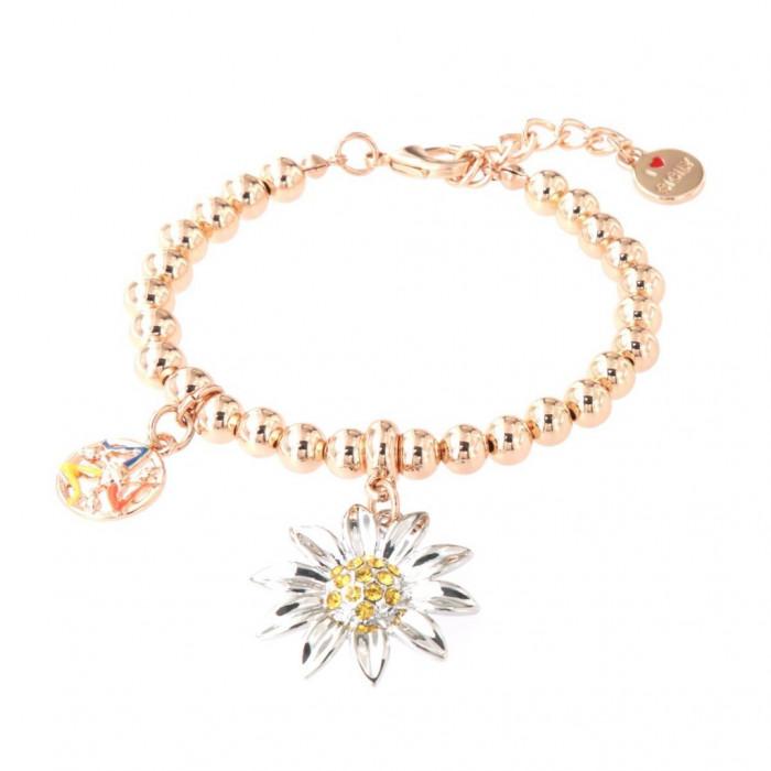 Bracciale con fiore pendente - steampuhousenkstore.com