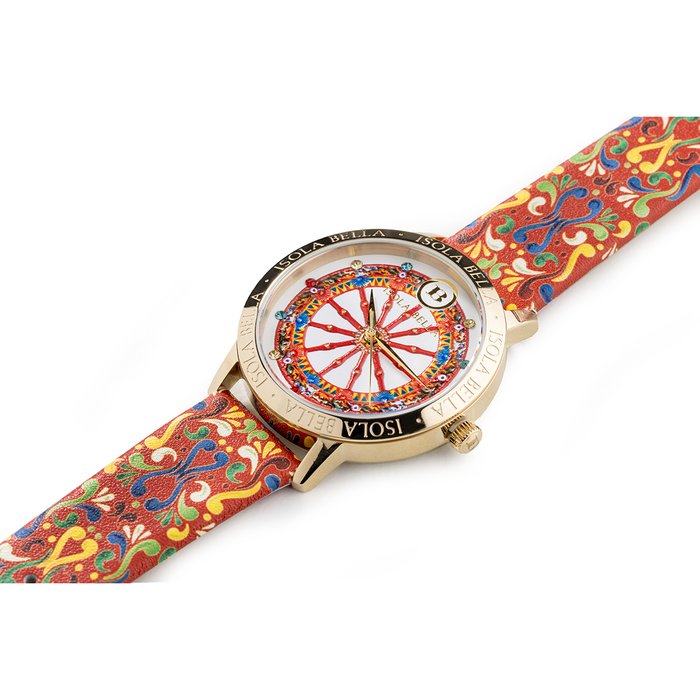 Horloge à roue