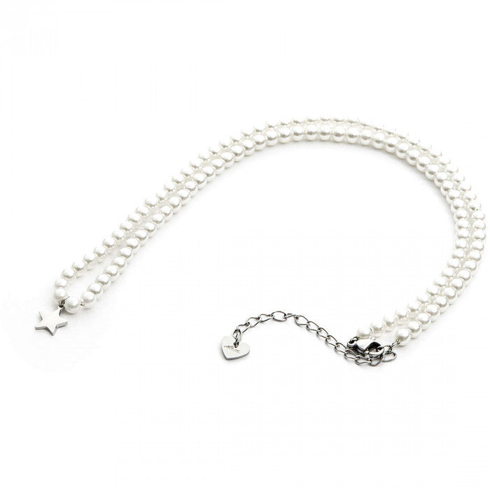Collana pearl & star