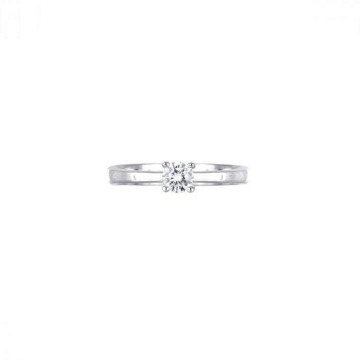 Anello ringe solitario zirconi - steampuhousenkstore.com