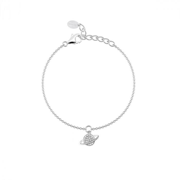 Bracciale centrale pianeta zirconi - steampuhousenkstore.com
