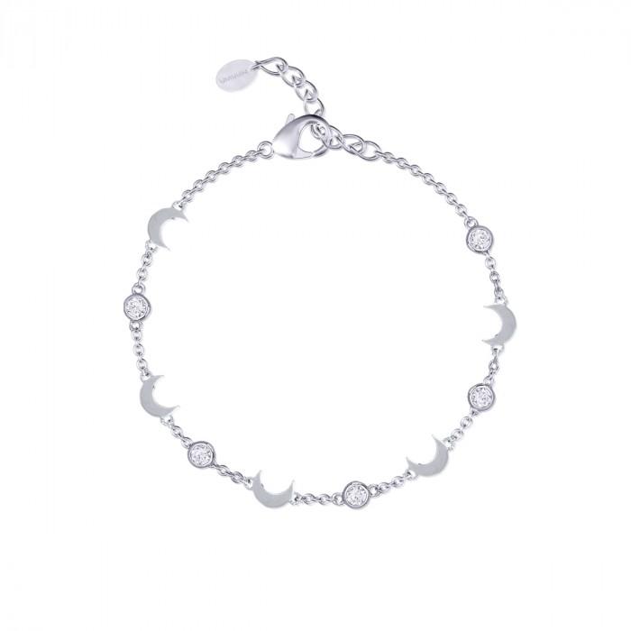 Bracciale armbander lune e cerchi zirconi - steampuhousenkstore.com