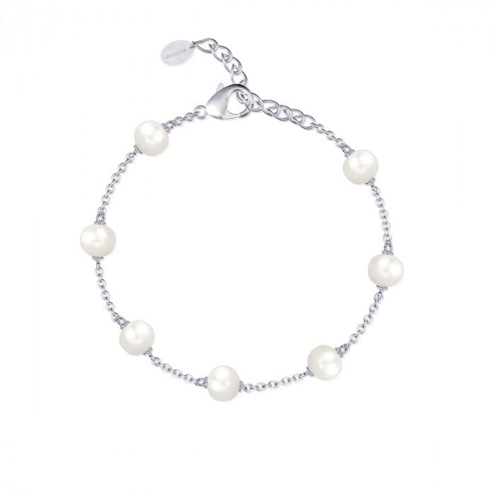 Bracciale catena 7 perle - steampuhousenkstore.com