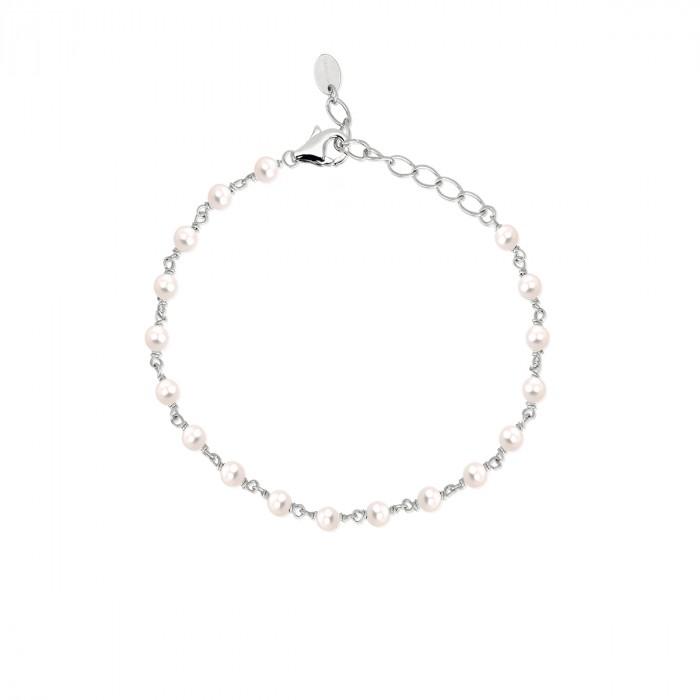 Bracciale perline rosate - steampuhousenkstore.com