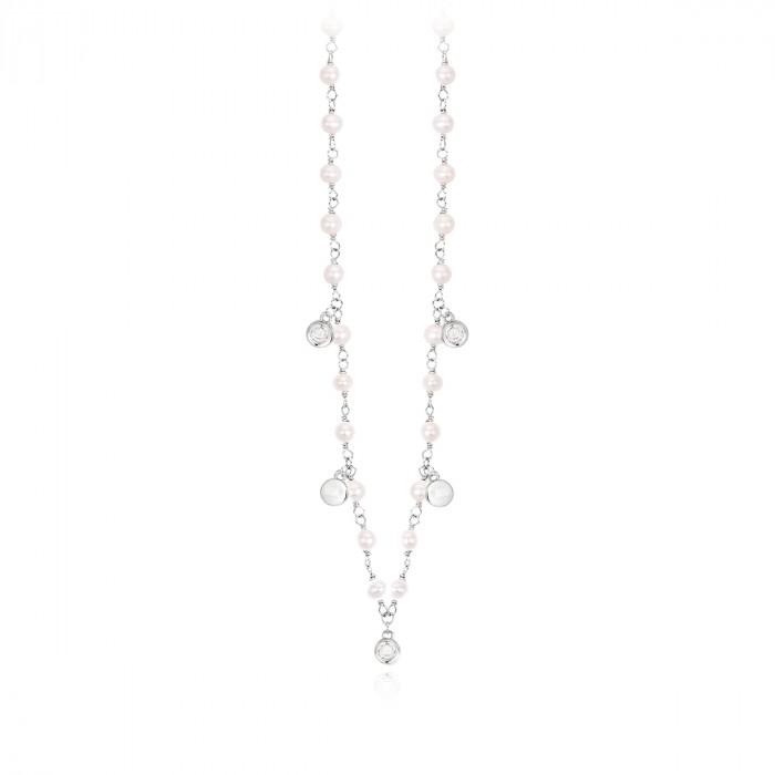 Girocollo perline strass pendente strass - steampuhousenkstore.com