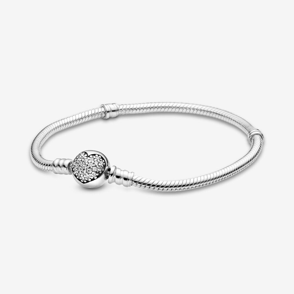 Bracciale coda di topo chiusura pavè - steampuhousenkstore.com