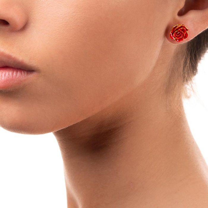 Mini Pink Earrings