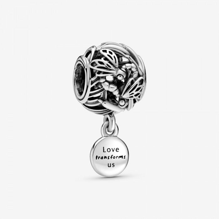 Charm openwork libellula - steampuhousenkstore.com