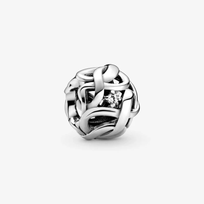 Charm Infinito openwork intrecciato - steampuhousenkstore.com