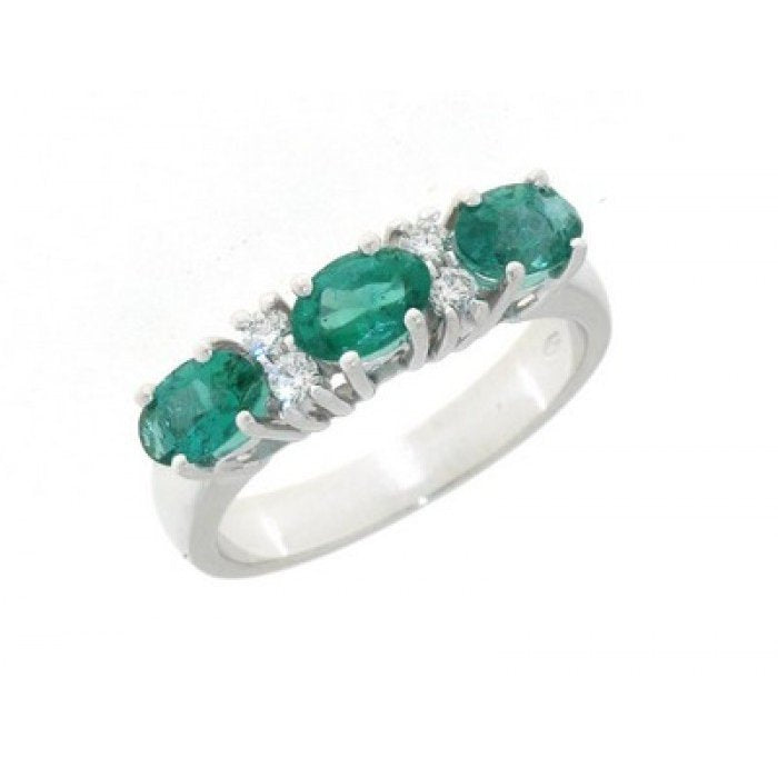 ANELLO SMERALDI E BR