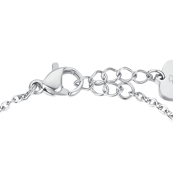 GIRL'S STEEL BRACELET WITH HEART