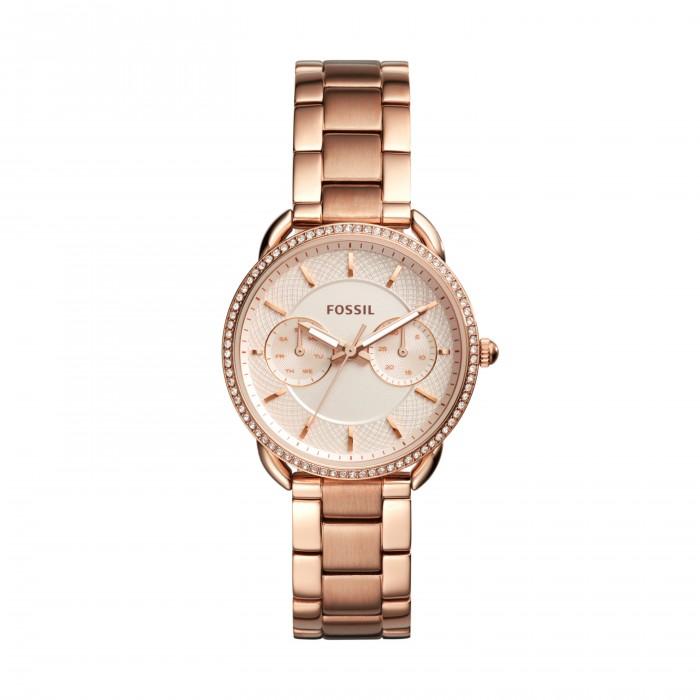 Orologio multifunzione Tailor in acciaio inossidabile color oro rosa - steampuhousenkstore.com