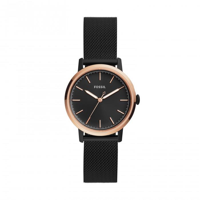 Orologio Neely a tre sfere in acciaio nero - steampuhousenkstore.com