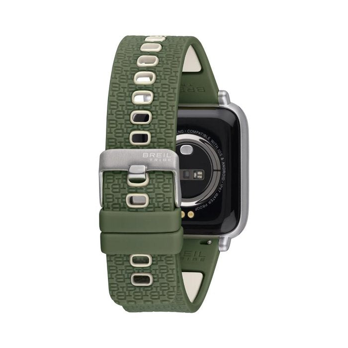 SBT-1 - SMARTWATCH CON DOPPIO CINTURINO E CASSA SILVER EW0604