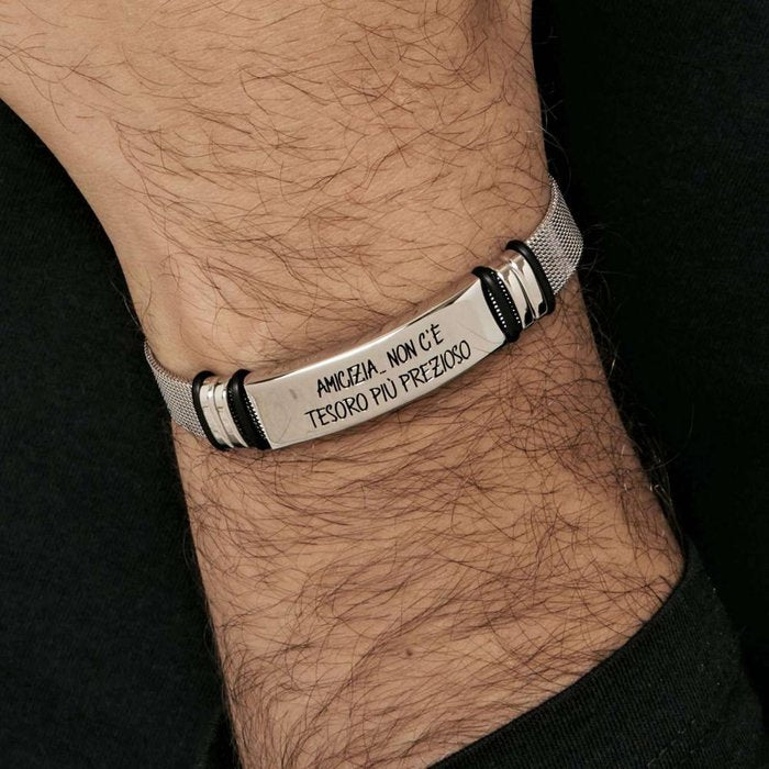 Bracelet en acier